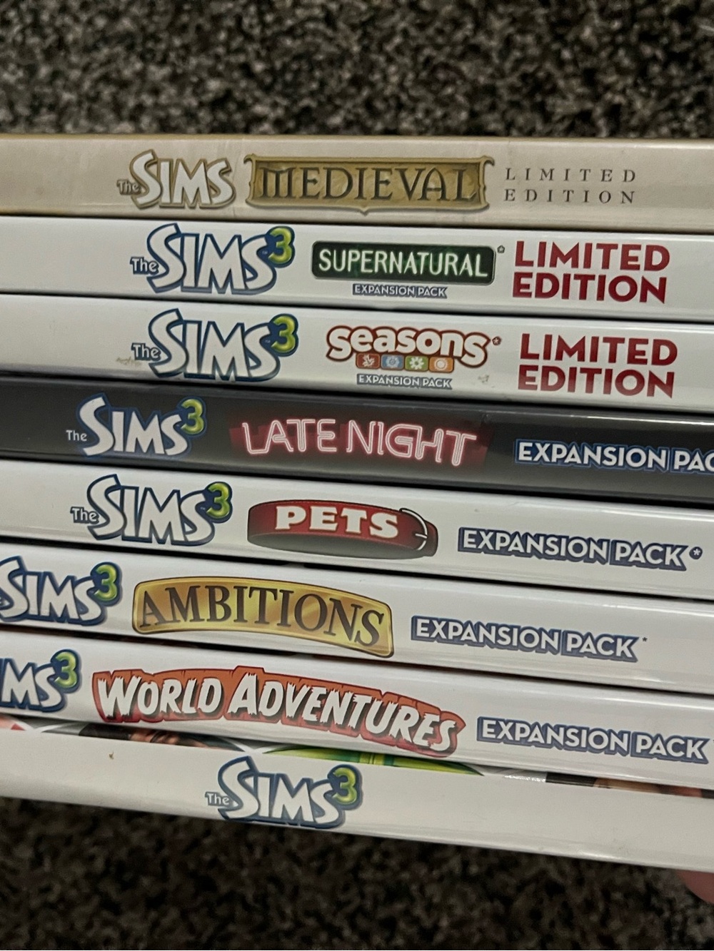 Sims 3 computer game and expansion packs